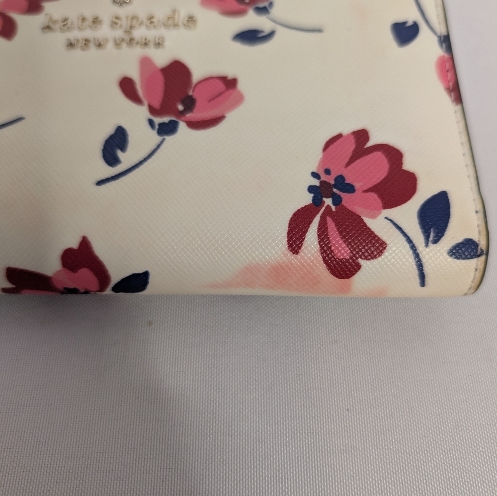 Kate Spade Staci Tea Garden Toss Bifold And Small Wallet Set As Is - Picture 2 of 15